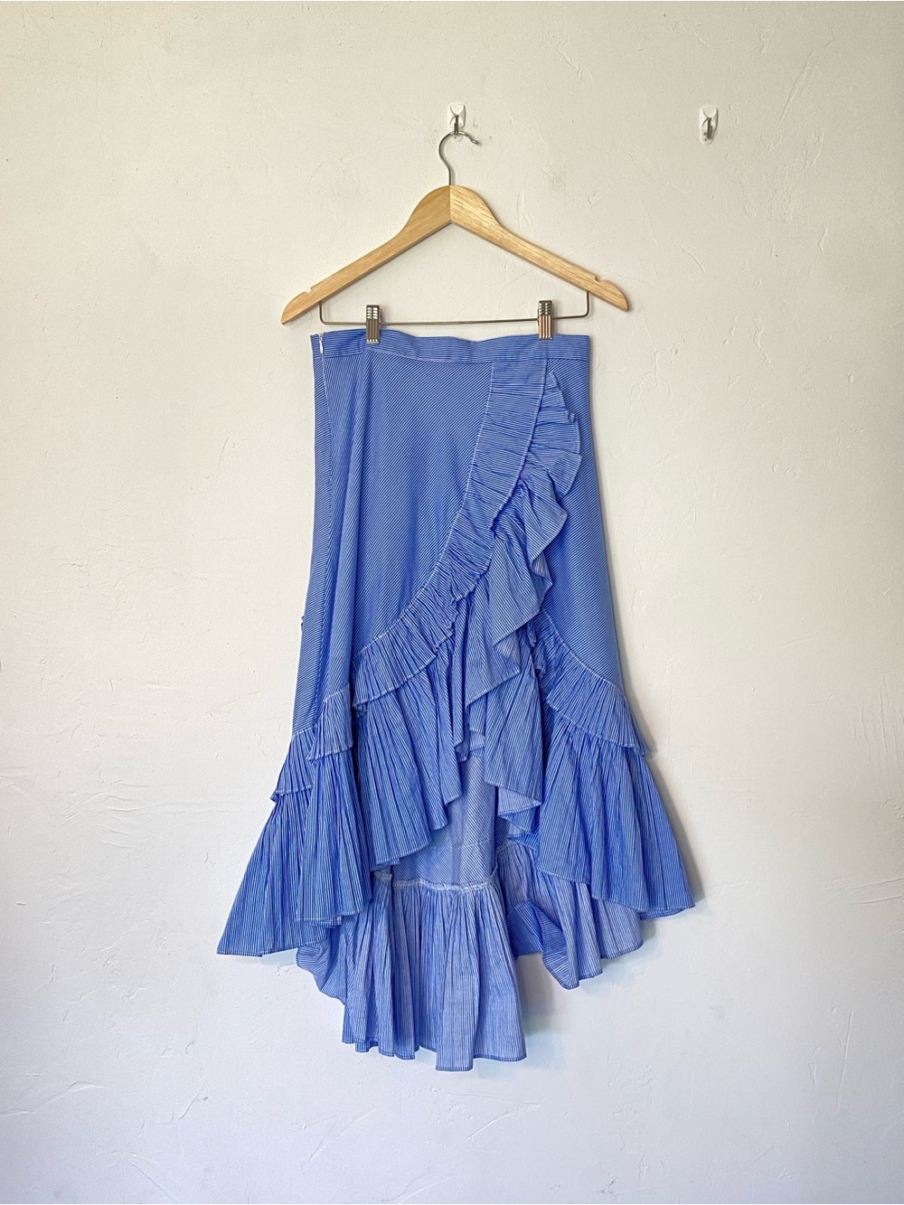Chicwish Ruffle Tiered Frill Hem Periwinkle Skirt